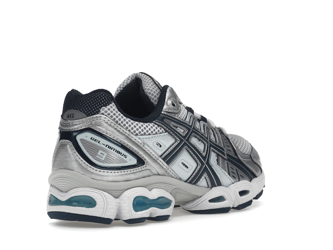 ASICS Gel-Nimbus 9 Pure Silver French Blue (Women's)