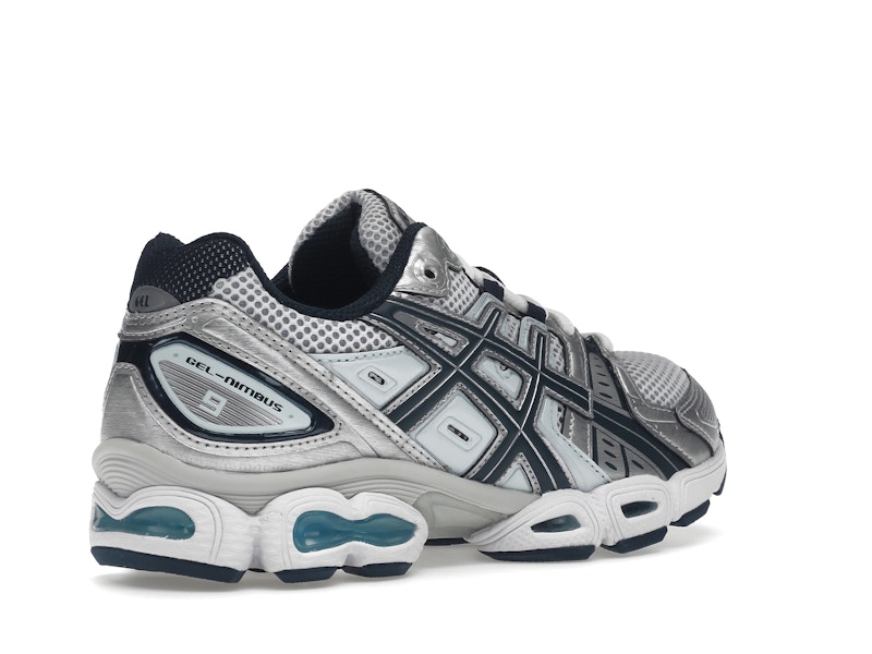 ASICS Gel-Nimbus 9 Pure Silver French Blue (Women's)