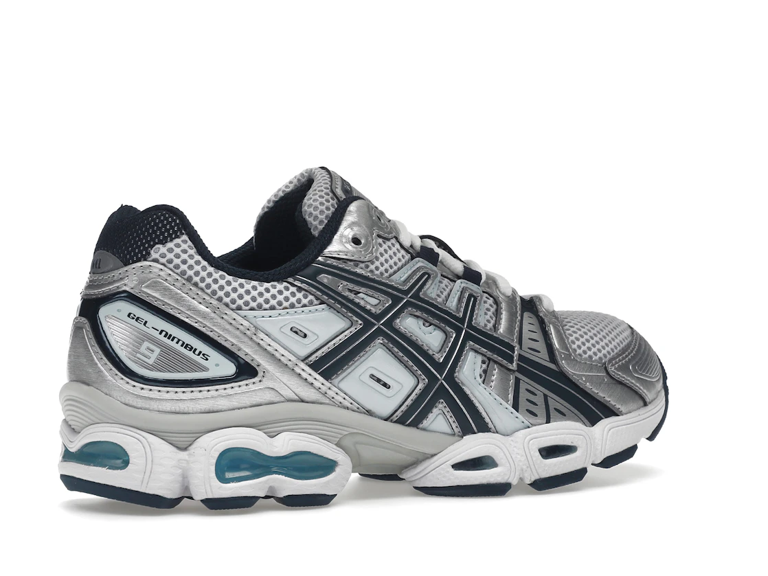 ASICS Gel-Nimbus 9 Pure Silver French Blue (Women's)