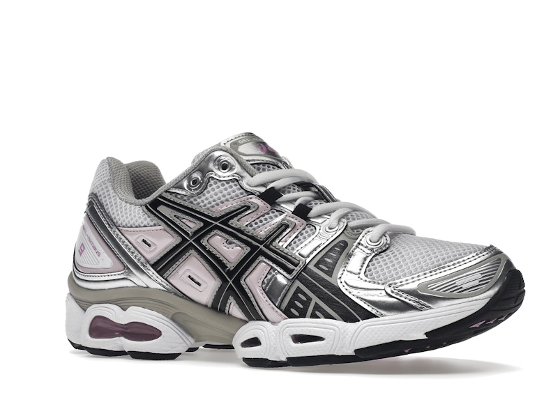 ASICS Gel-Nimbus 9 White Black Light Pink (Women's)