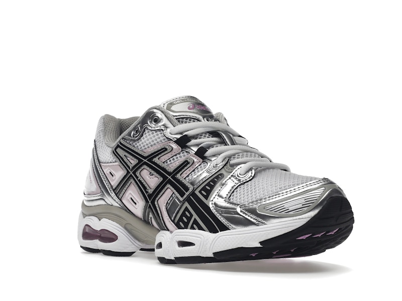 ASICS Gel-Nimbus 9 White Black Light Pink (Women's)