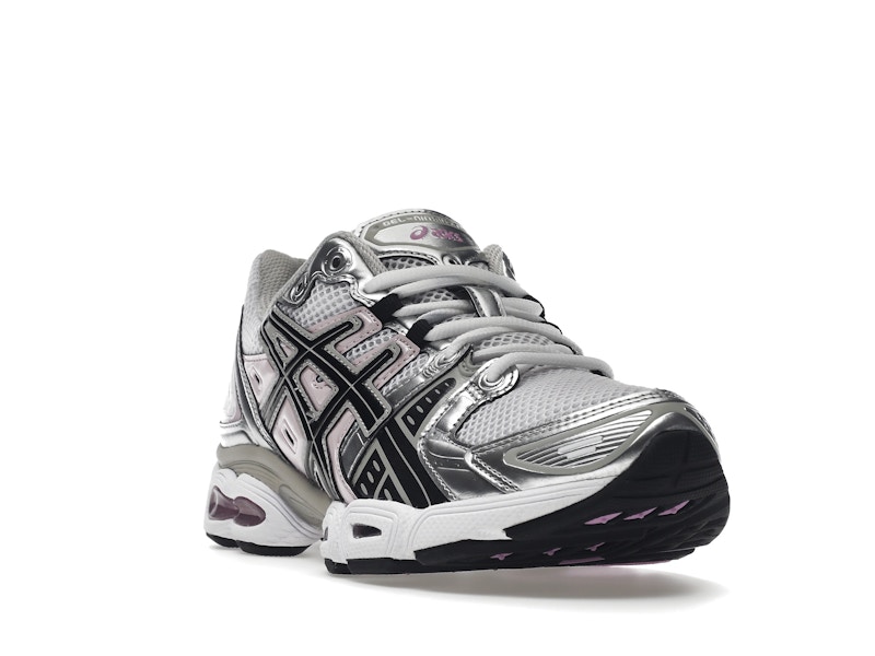 ASICS Gel-Nimbus 9 White Black Light Pink (Women's)