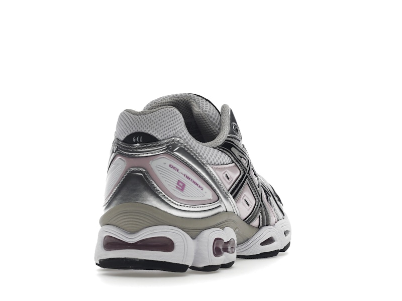 ASICS Gel-Nimbus 9 White Black Light Pink (Women's)