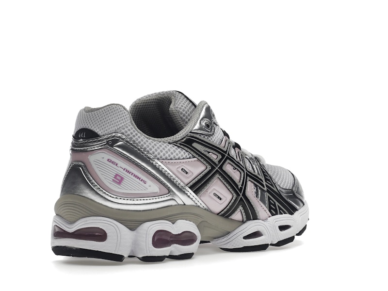 ASICS Gel-Nimbus 9 White Black Light Pink (Women's)