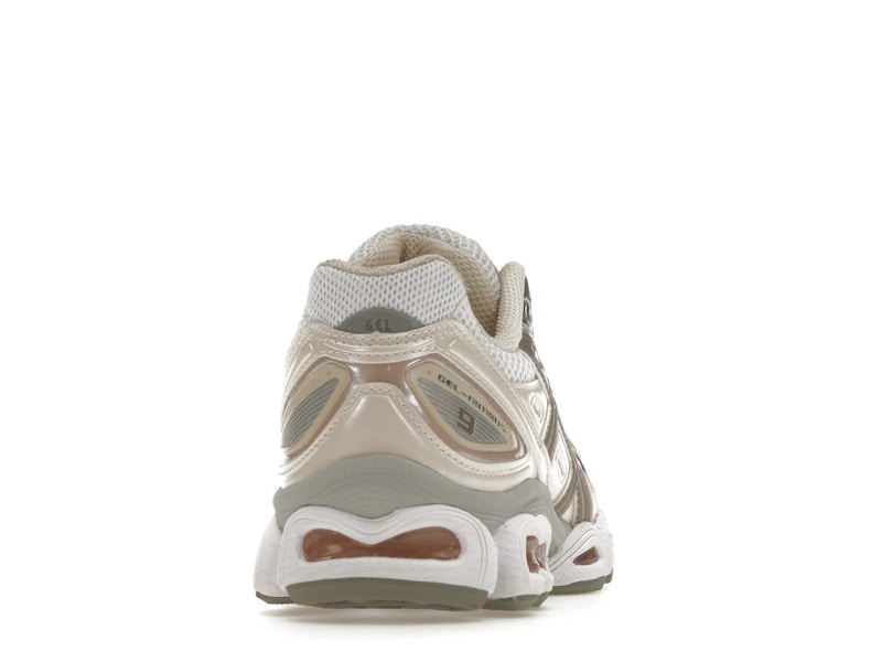 ASICS Gel-Nimbus 9 White Oatmeal (Women's)