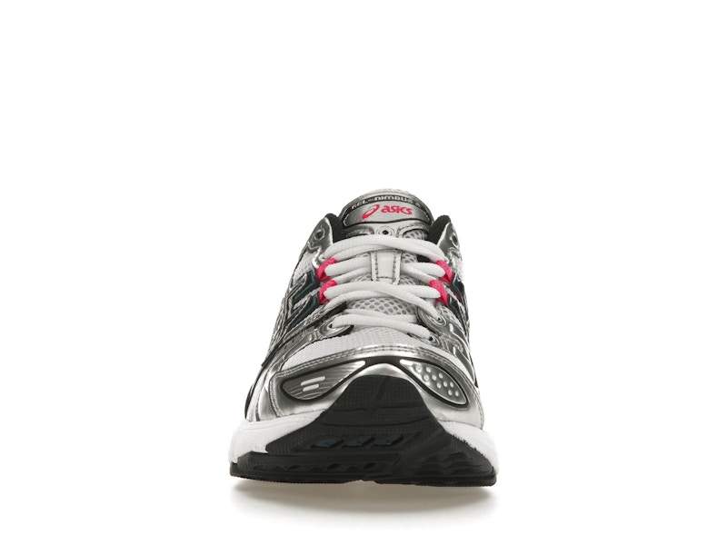 ASICS Gel-Nimbus 9 White Pink Glo Teal (Women's)