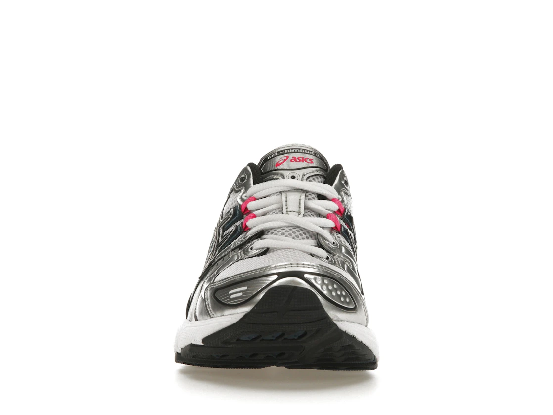 ASICS Gel-Nimbus 9 White Pink Glo Teal (Women's)