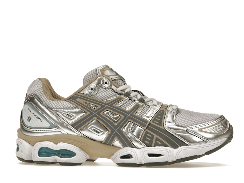 ASICS Gel-Nimbus 9 White Steel Grey