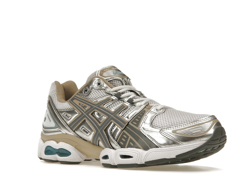 ASICS Gel-Nimbus 9 White Steel Grey