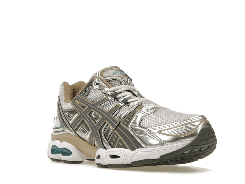 ASICS Gel-Nimbus 9 White Steel Grey