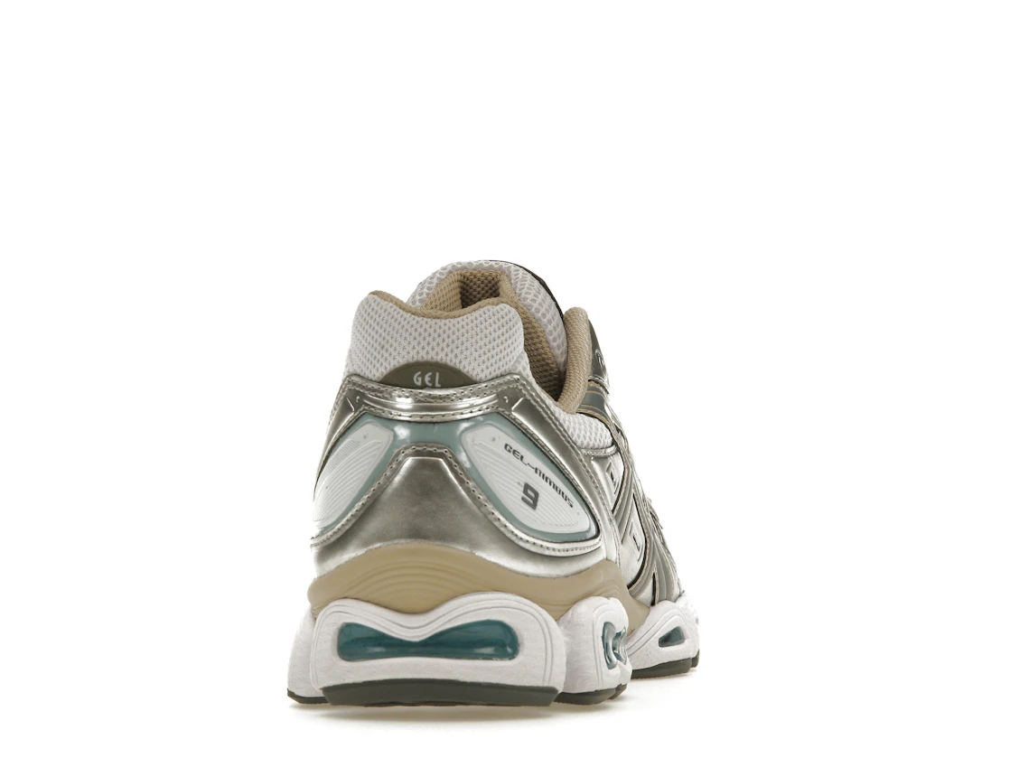 ASICS Gel-Nimbus 9 White Steel Grey