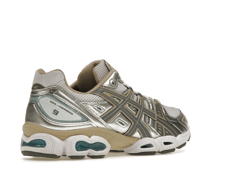 ASICS Gel-Nimbus 9 White Steel Grey