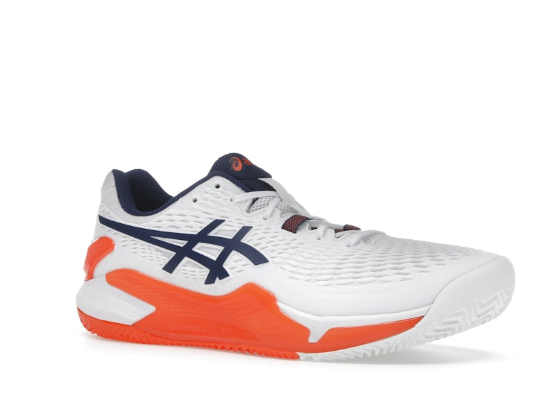 ASICS Gel-Resolution 9 Clay White Blue Expanse