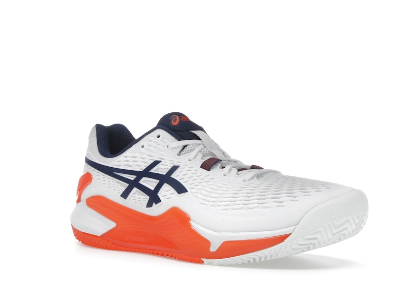 ASICS Gel-Resolution 9 Clay White Blue Expanse