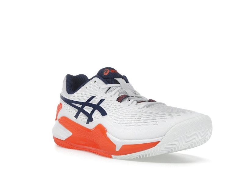 ASICS Gel-Resolution 9 Clay White Blue Expanse