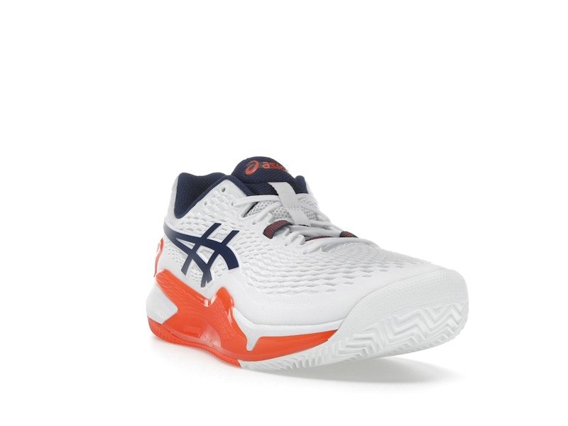 ASICS Gel-Resolution 9 Clay White Blue Expanse
