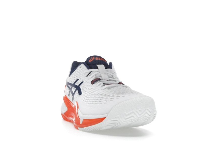 ASICS Gel-Resolution 9 Clay White Blue Expanse