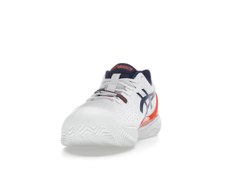 ASICS Gel-Resolution 9 Clay White Blue Expanse
