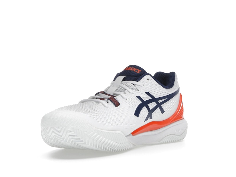 ASICS Gel-Resolution 9 Clay White Blue Expanse