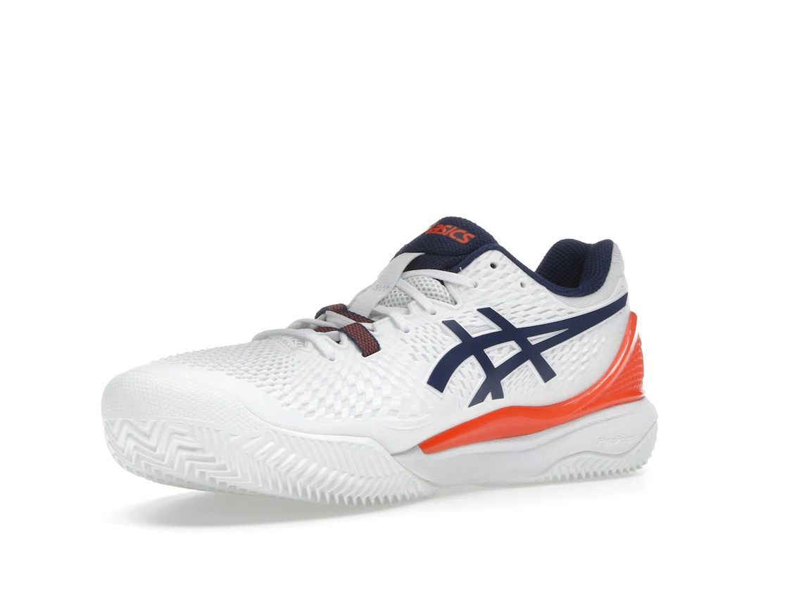 ASICS Gel-Resolution 9 Clay White Blue Expanse