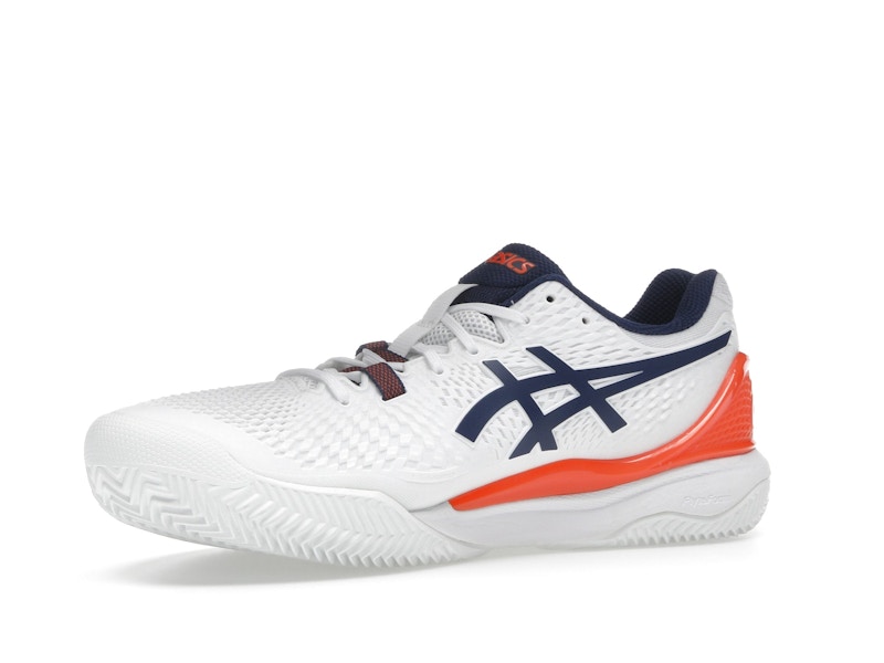 ASICS Gel-Resolution 9 Clay White Blue Expanse