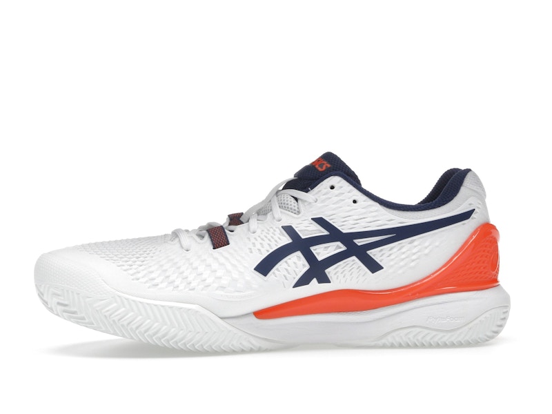 ASICS Gel-Resolution 9 Clay White Blue Expanse