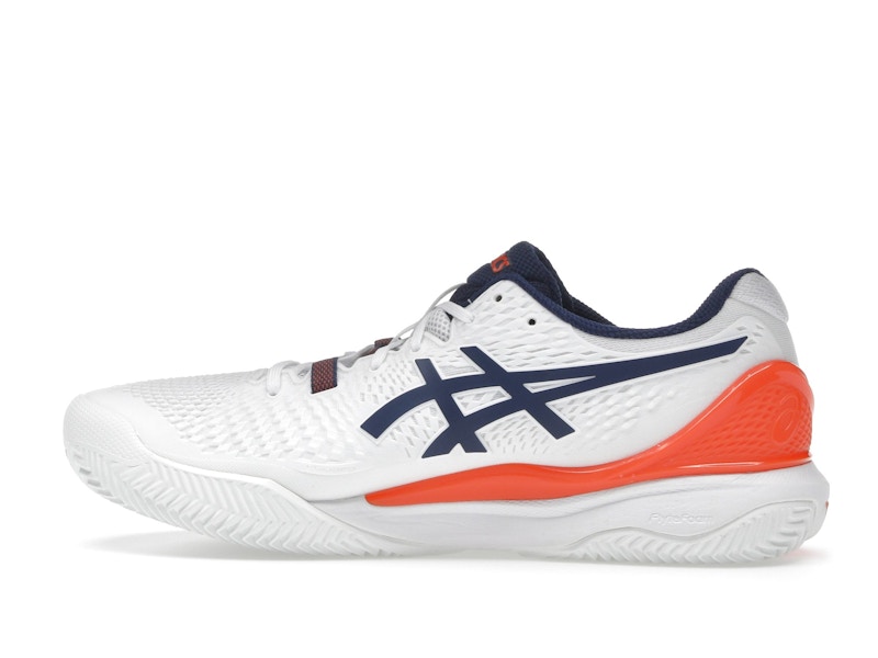 ASICS Gel-Resolution 9 Clay White Blue Expanse
