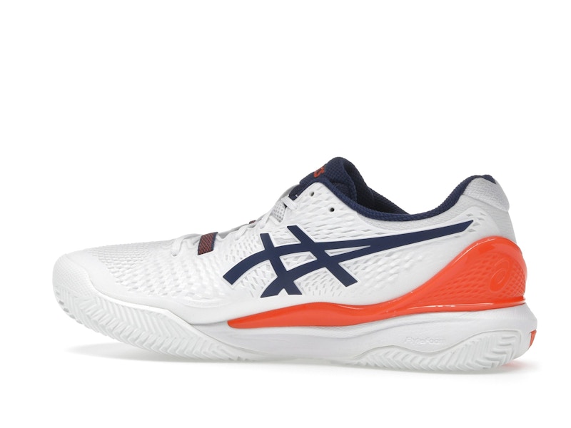 ASICS Gel-Resolution 9 Clay White Blue Expanse