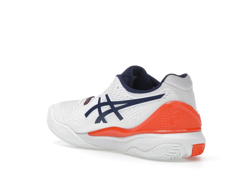 ASICS Gel-Resolution 9 Clay White Blue Expanse