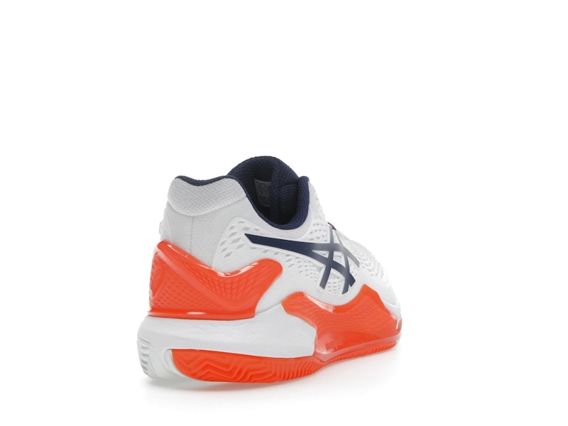 ASICS Gel-Resolution 9 Clay White Blue Expanse