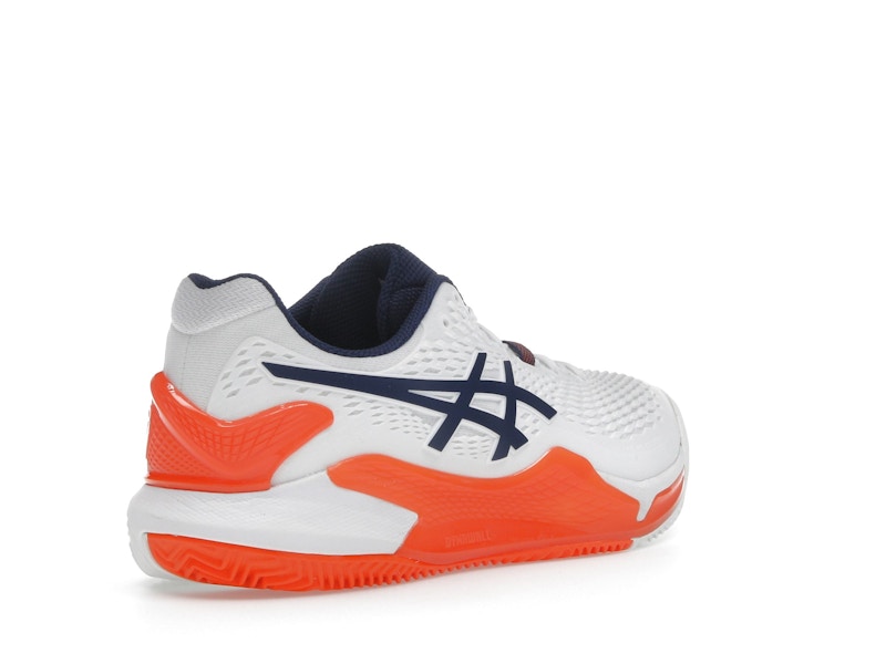 ASICS Gel-Resolution 9 Clay White Blue Expanse
