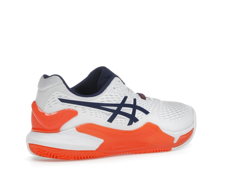 ASICS Gel-Resolution 9 Clay White Blue Expanse