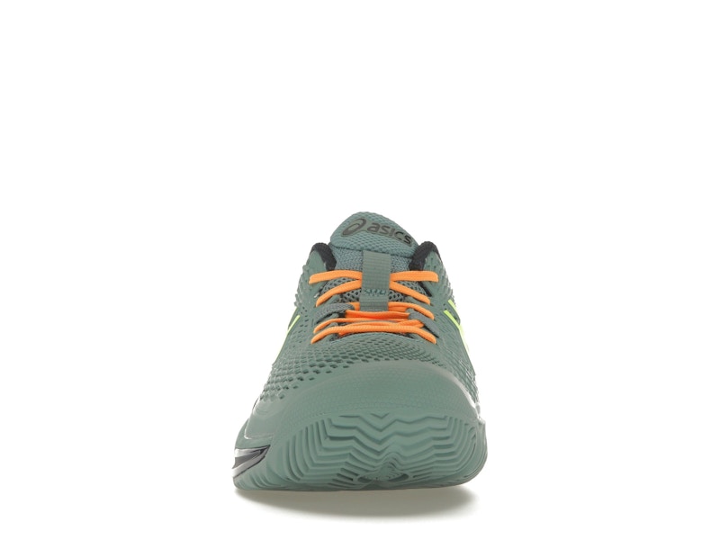 ASICS Gel-Resolution 9 Padel Celadon Safety Yellow
