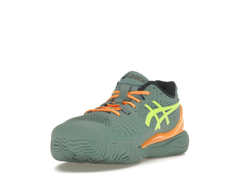 ASICS Gel-Resolution 9 Padel Celadon Safety Yellow