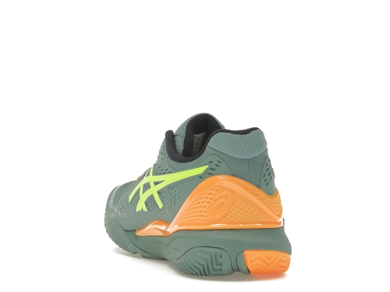 ASICS Gel-Resolution 9 Padel Celadon Safety Yellow