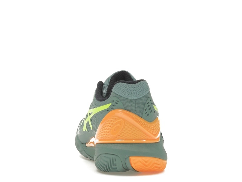 ASICS Gel-Resolution 9 Padel Celadon Safety Yellow