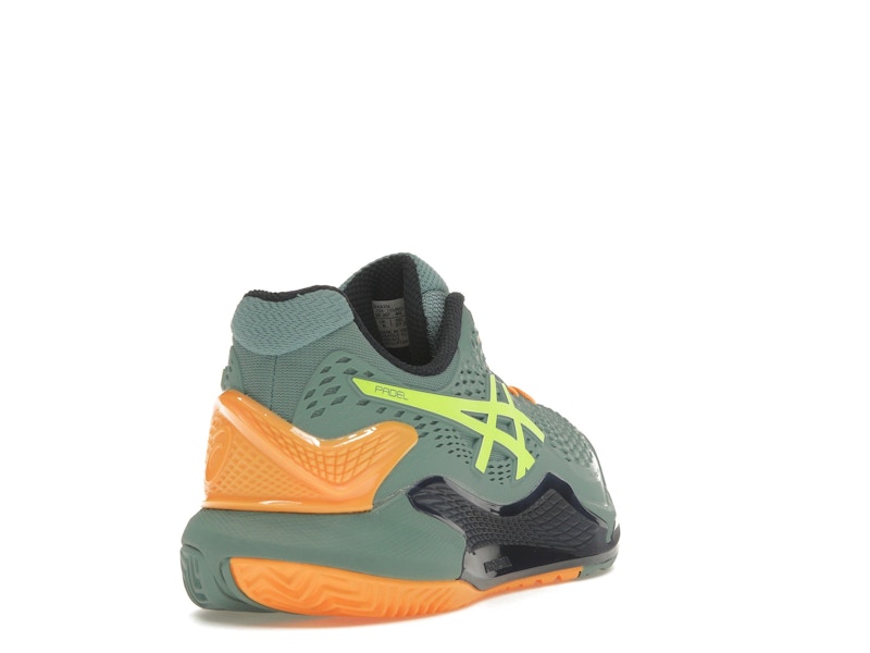 ASICS Gel-Resolution 9 Padel Celadon Safety Yellow
