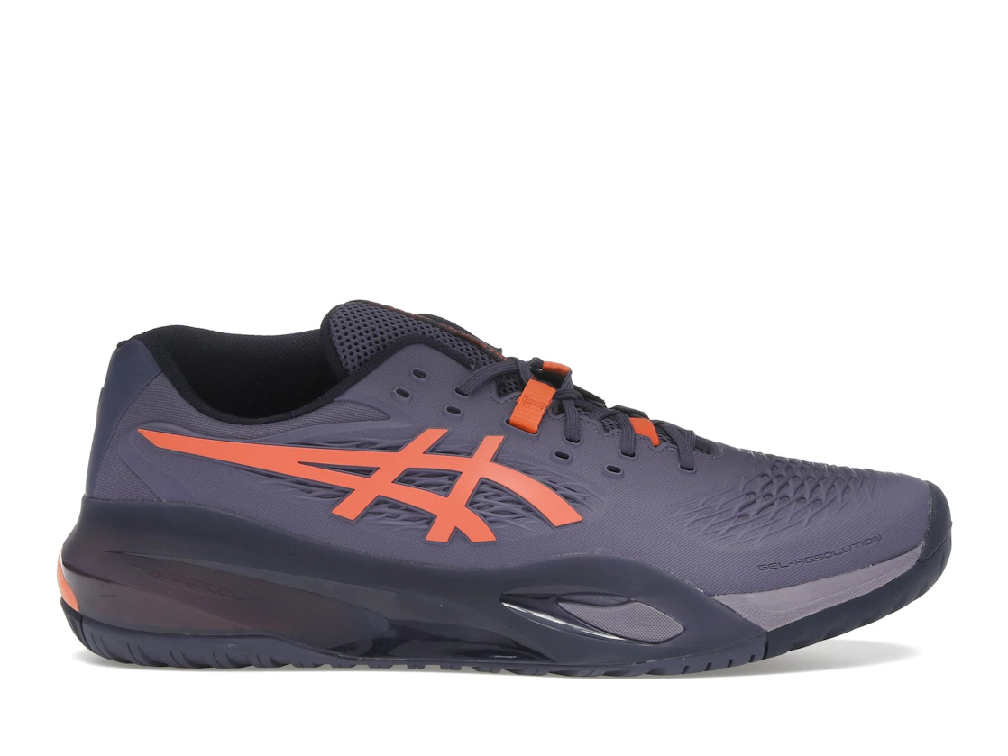 ASICS Gel-Resolution X Greyish Purple Nova Orange