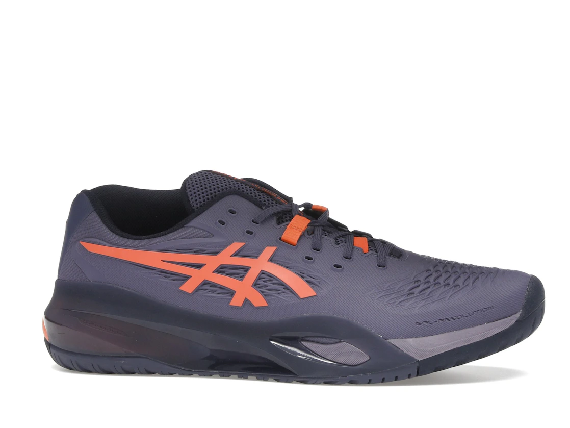 ASICS Gel-Resolution X Greyish Purple Nova Orange
