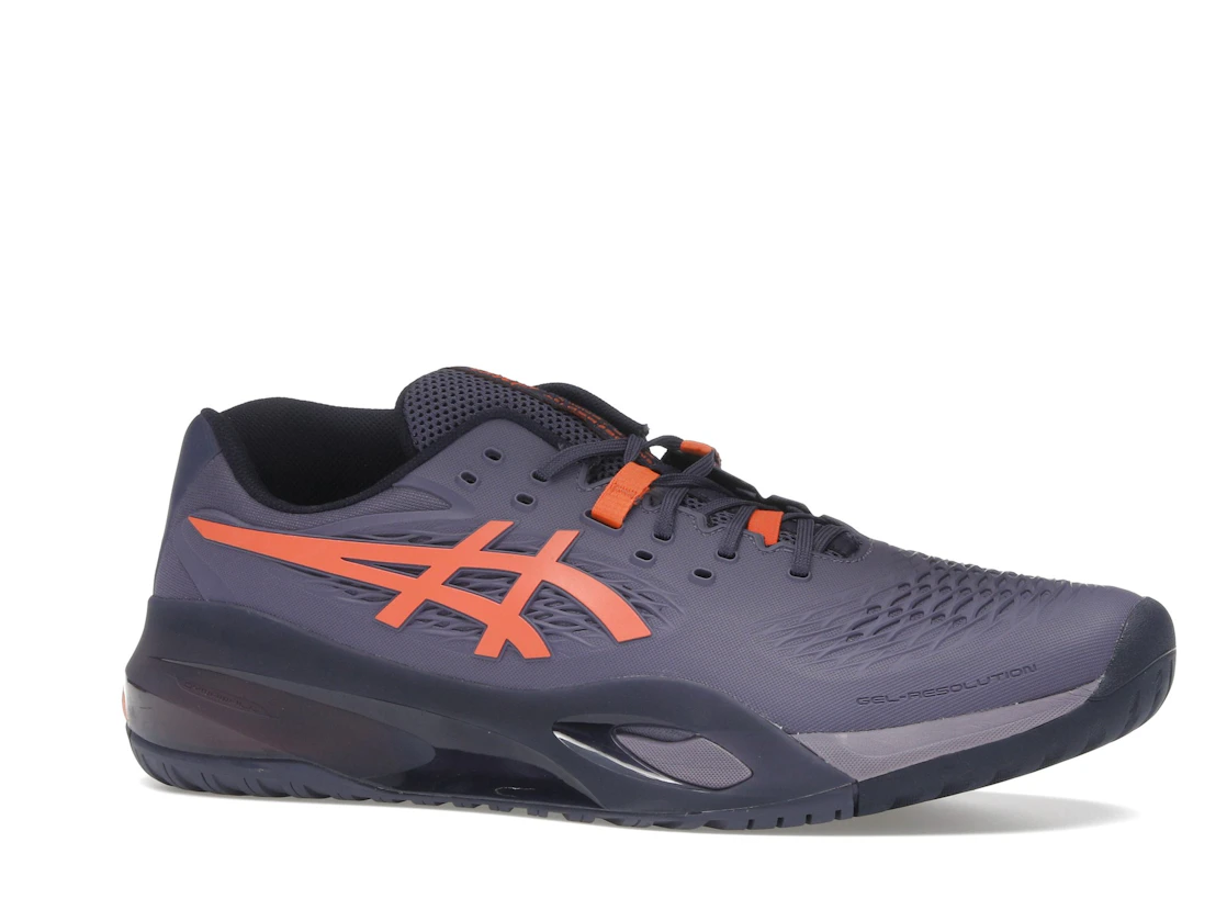 ASICS Gel-Resolution X Greyish Purple Nova Orange