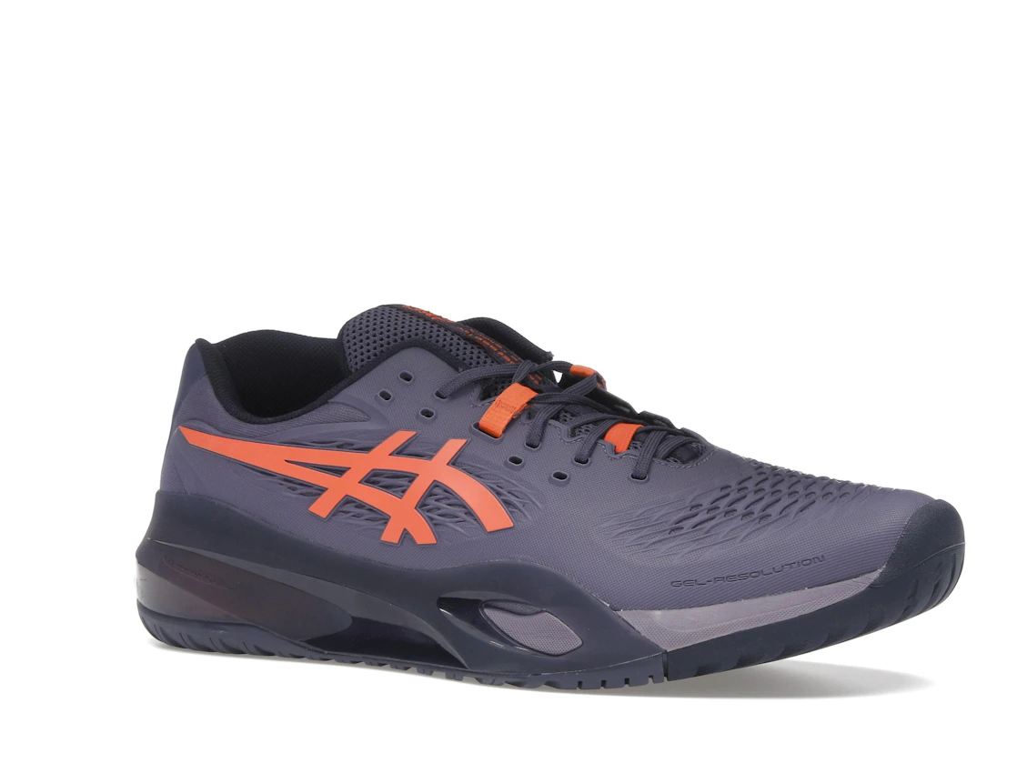 ASICS Gel-Resolution X Greyish Purple Nova Orange