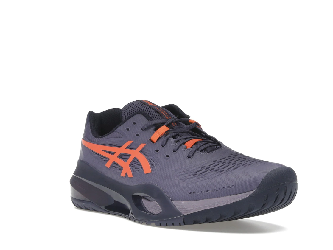 ASICS Gel-Resolution X Greyish Purple Nova Orange