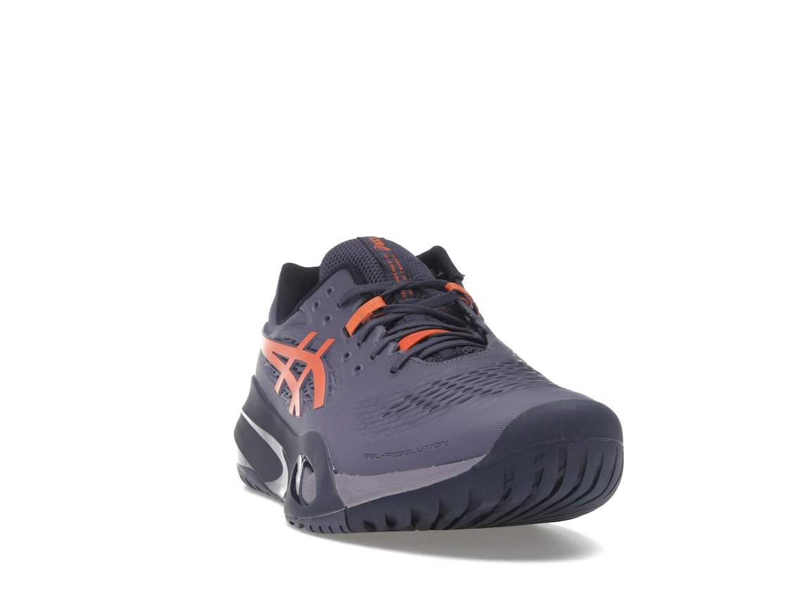 ASICS Gel-Resolution X Greyish Purple Nova Orange