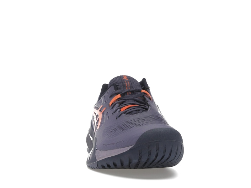 ASICS Gel-Resolution X Greyish Purple Nova Orange