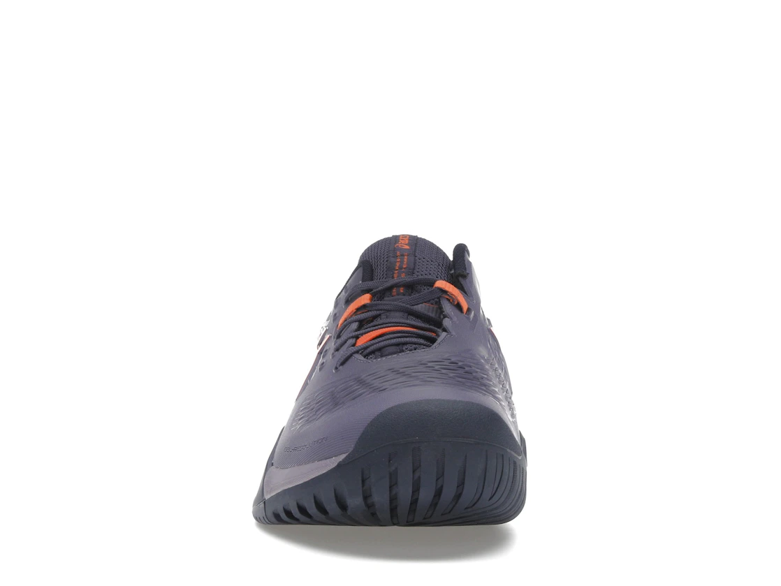 ASICS Gel-Resolution X Greyish Purple Nova Orange