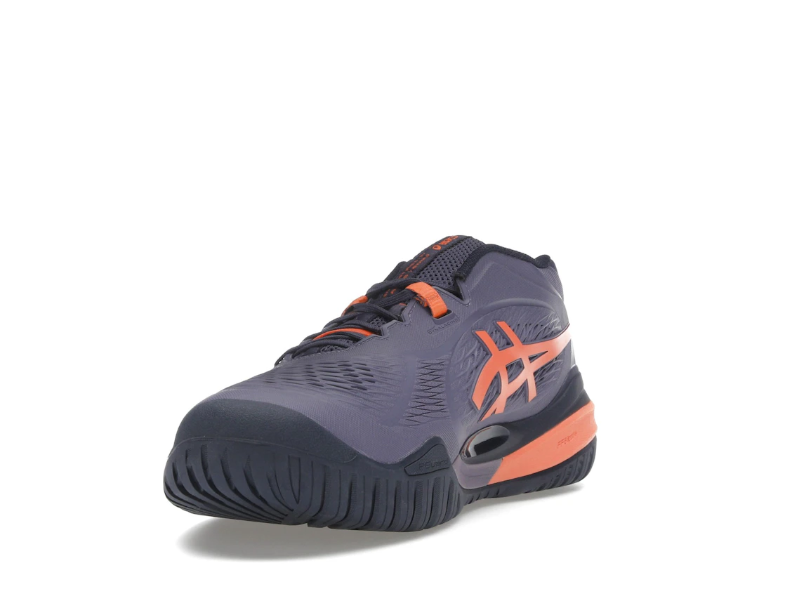 ASICS Gel-Resolution X Greyish Purple Nova Orange