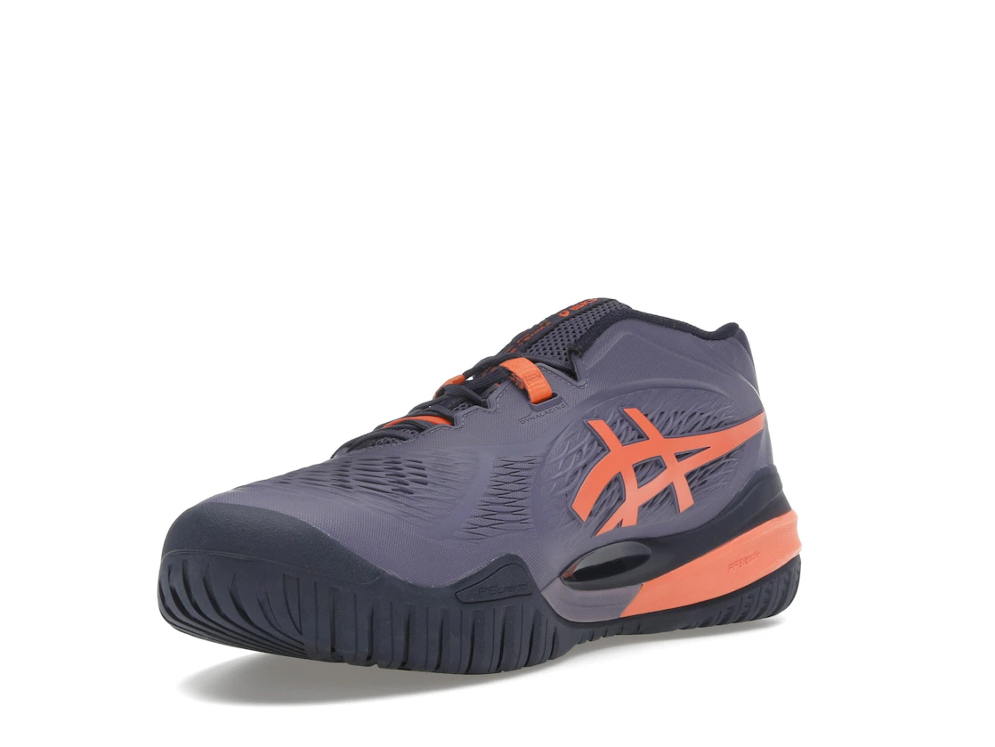 ASICS Gel-Resolution X Greyish Purple Nova Orange