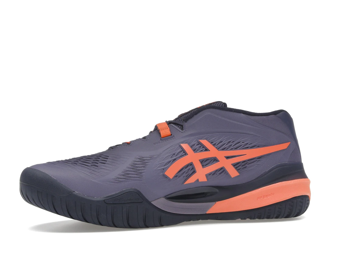 ASICS Gel-Resolution X Greyish Purple Nova Orange