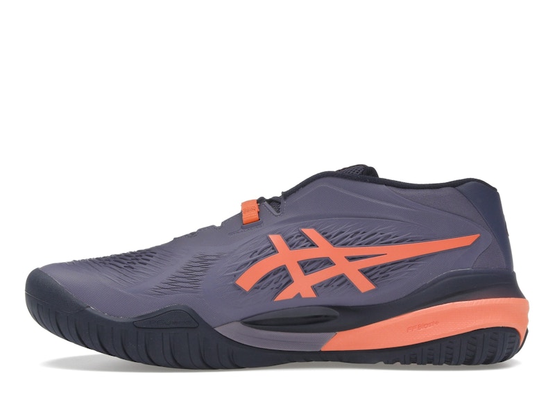 ASICS Gel-Resolution X Greyish Purple Nova Orange