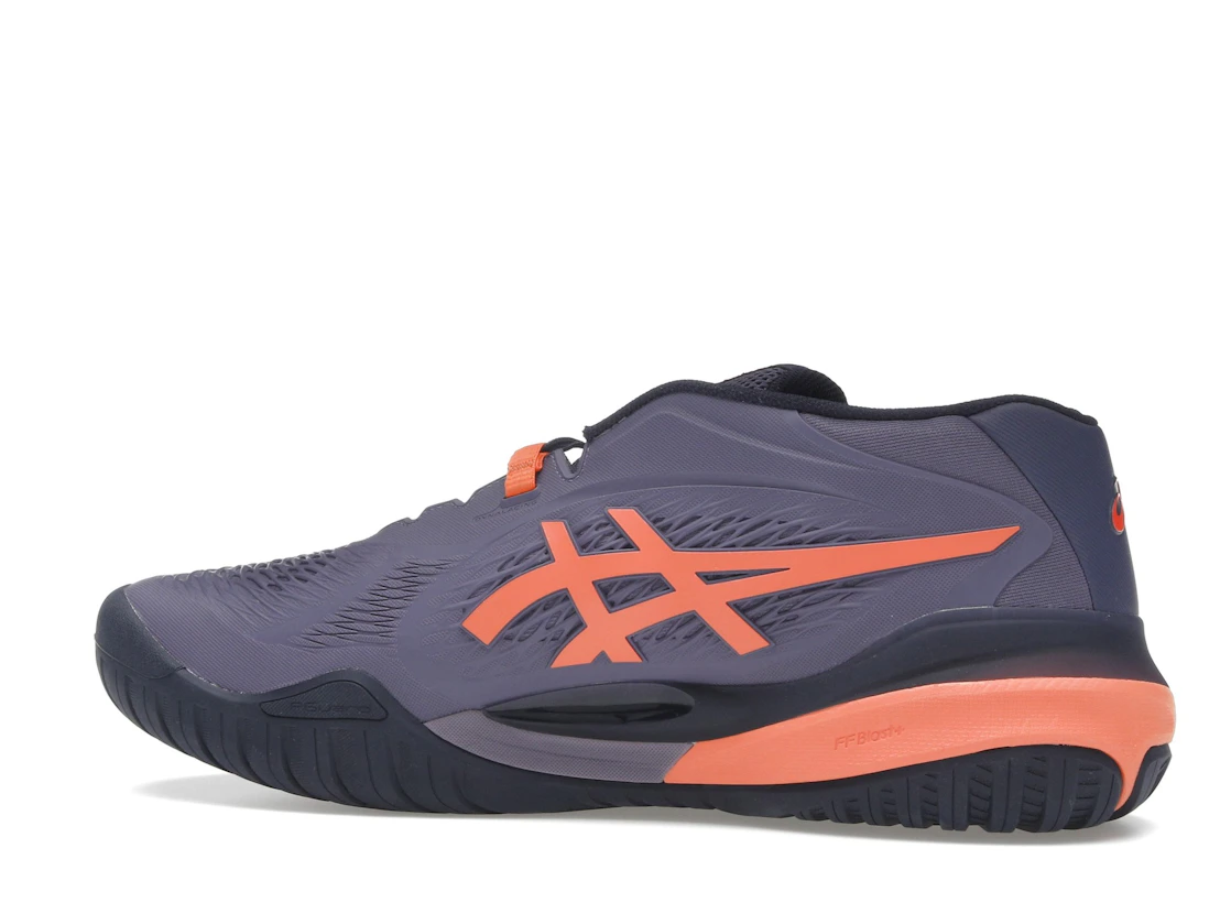 ASICS Gel-Resolution X Greyish Purple Nova Orange